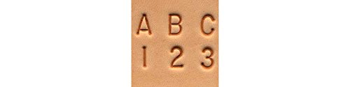 1/4 Alphabet & Number Leather Stamping Set by Tandy Leather