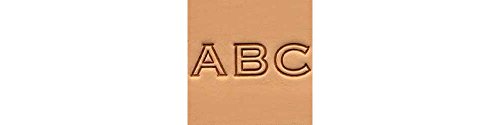 Tandy Leather Craftool 1/2 Inch Block Alphabet Set Nib 8143-00 by Tandy Leather