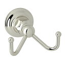 【中古】【未使用・未開封品】Rohl ROT7DPN Country Bath Double Robe Hook in Polished Nickel by R...