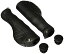 【中古】【未使用・未開封品】Wtb Comfort Zone Clamp-On Grips, Black