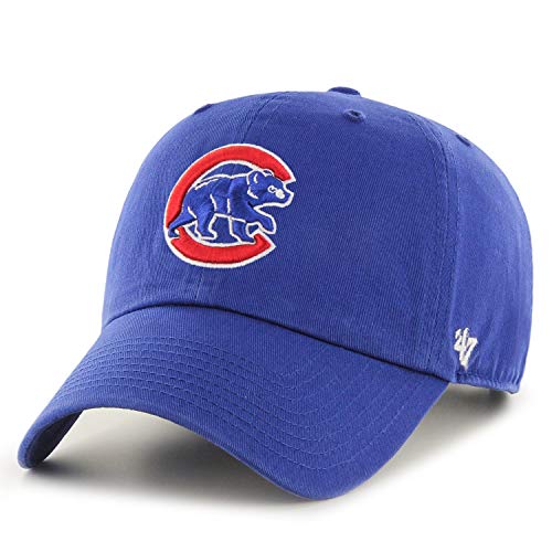 【中古】【未使用・未開封品】MLB '47?クリーンアップ 調整可能な帽子 大人用 One Size ブルー