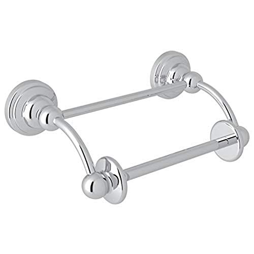 Rohl U.6960APC Perrin and Rowe Toilet Paper Holder with Swinging or Lift Arm for Roll in Polished Chrome by Rohl