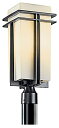 【中古】【未使用・未開封品】Kichler Lighting 49207BK Tremillo 20-Inch Light Outdoor Post Lante...