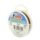 【中古】【未使用・未開封品】アメリカの釣りワイヤーSurfstrandベア1X7ステンレスリーダーワイヤー、迷彩ブラウン色、60ポンドテスト、30フィート