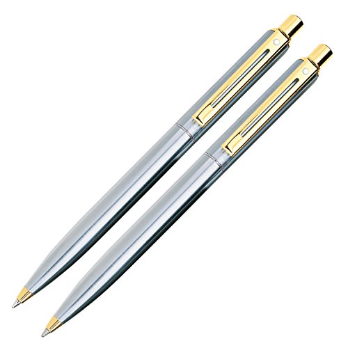 【中古】【未使用・未開封品】Sheaffer Sentinel Ballpoint Mechanical Pencil Set Chrome - Gold Trim シャープペン (並行輸入品) 【中古】【未使用・未開封品】Sheaffer Sentinel Ballpoint Mechanical Pencil Set Chrome - Gold Trim シャープペン (並行輸入品)