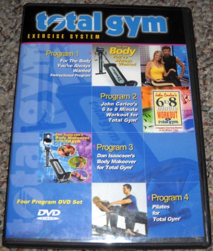 Total Gym Exercise System: 4 Programs on One DVD