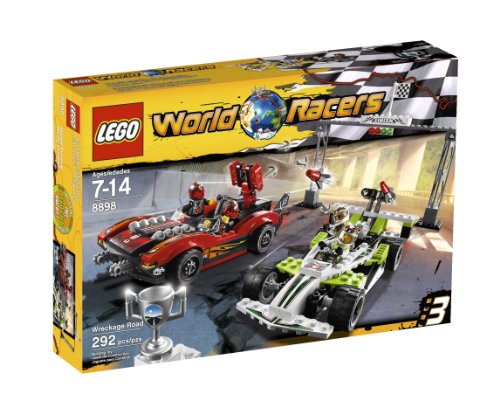 【中古】【未使用・未開封品】LEGO World Racers Wreckage Road 8898