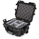 【中古】【未使用・未開封品】Nanuk 905 防水ハードケース パッド入り仕切り付き ブラック