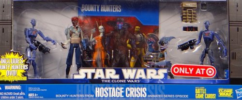 【中古】【未使用・未開封品】Star Wars 2010 Exclusive Action Figure 4Pack Battle Pack Hostage Crisis 2x Commando Droids, Shahan Alama Robonino [並行輸入品]