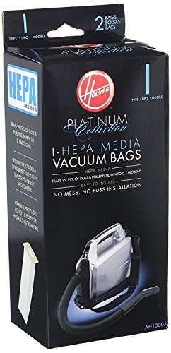 【中古】【未使用 未開封品】4 HOOVER PLATINUM I VACUUM BAGS FOR PLATINUM CANISTERS by Hoover