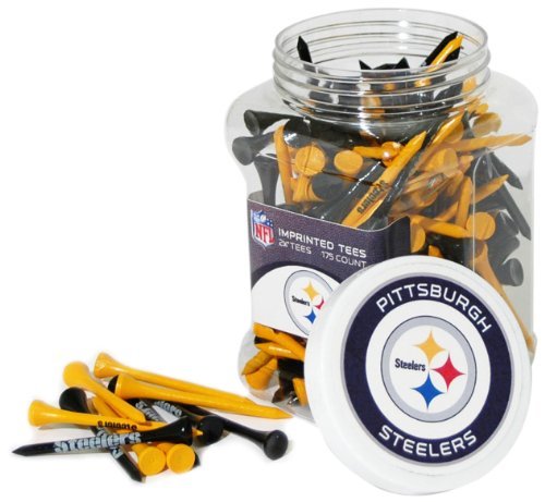 【中古】【未使用・未開封品】Team Golf 32451 Pittsburgh Steelers 175 Tee Jar 1