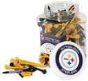 【中古】【未使用・未開封品】Team Golf 32451 Pittsburgh Steelers 175 Tee Jar