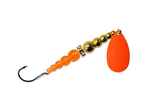 【中古】【未使用・未開封品】(8) - Mack's Lure Wedding Ring, Orange Gold/Flo Fire Orange, 8 【中古】【未使用・未開封品】(8) - Mack's Lure Wedding Ring, Orange Gold/Flo Fire Orange, 8