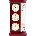 【中古】【未使用 未開封品】Lily 039 s Home Analog Weather Station, with Galileo Thermometer, a Precision Quartz Clock, and Analog Barometer and Hygrometer, 5 Multi-Co