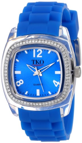 š̤ۡѡ̤ʡTKO ORLOGI Women 's tk557-bl Tivoli Crystalizedץ饹åॹȥåץå