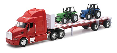 Peterbilt 387　Flatbed/Farm トタクター2台セット1/32