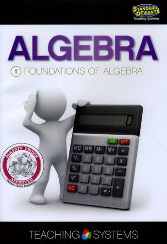 yÁzygpEJizAlgebra Module 1: Foundations of Algebra [DVD]