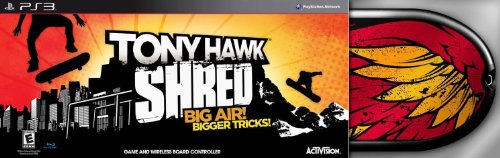 【中古】【未使用・未開封品】Tony Hawk: Shred Bundle (輸入版) - PS3