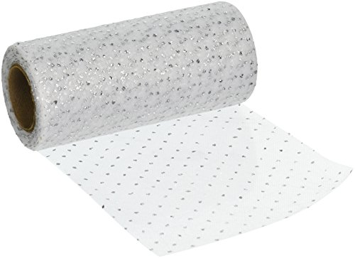 【中古】【未使用・未開封品】Silver Sparkle Tulle 6