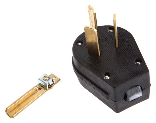 Forney 57601 Male Electrical Plug, Crowfoot Type, Nema 10-30 10-50
