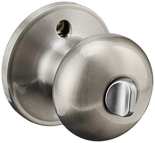 【中古】【未使用・未開封品】Schlage Dexter J40STR619 ストラタス ベッド&バスノブ サテンニッケル