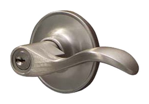 【中古】【未使用・未開封品】Schlage Dexter J54SEV619 セビリア 鍵付きエントリーレバー サテンニッケル
