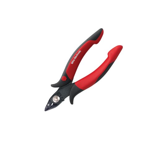 【中古】【未使用・未開封品】Wiha 56825 Precision Electronic Diagonal Cutters Wide Shape With Wire Holding Spring, 5.5-Inch by Wiha