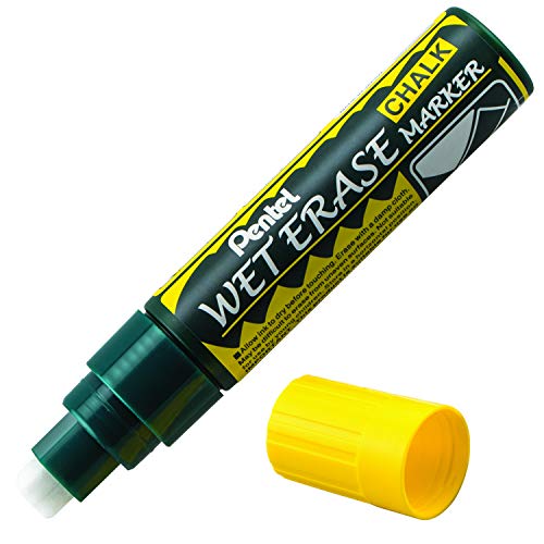 【中古】【未使用・未開封品】Pentel Arts ウェットイレース チョークマーカー チゼルチップ 12 Pack