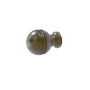 【中古】【未使用・未開封品】Allied Brass P-1-ABR 1-Inch Beaded Cabinet Knob, Antique Brass by ...
