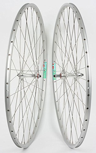 【中古】【未使用・未開封品】Wheel Master Weinmann LP18 Wheel Set - 27 x 1.0, 36H, QR, 5/6/7-Speed, All-Silver by WheelMaster