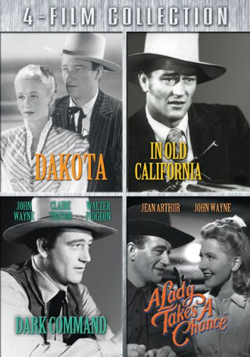 【中古】【未使用・未開封品】Dakota & In Old Ca & Dark Command & Lady Takes a [DVD]