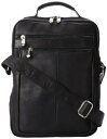 yÁzygpEJizPiel Leather 2818-BLK Laptop Shoulder Bag - Black