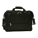 楽天AJIMURA-SHOP【中古】【未使用・未開封品】Piel Leather 2930-BLK Large-Ultra Compact Computer Bag - Black