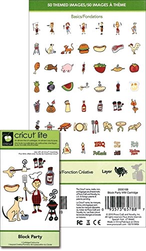【中古】【未使用・未開封品】Cricut Lite Cartridge - Block Party by Block Party
