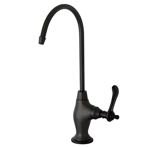 【中古】【未使用 未開封品】Kingston Brass Gourmetier KS3195TL Templeton Design 1/4 Turn Water Filter Faucet, Oil Rubbed Bronze by Kingston Brass