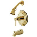 【中古】【未使用・未開封品】Kingston Brass KB2632DLT Concord Trim Tub & Shower Faucet Lever Ha...