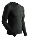 【中古】【未使用・未開封品】ColdPruf Men's Extreme Performance Dual Layer Long Sleeve Crew Top, Black, Large by ColdPruf