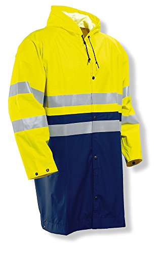 【中古】【未使用・未開封品】Jobman作業着メンズ高視認性雨ジャケット US サイズ: XL
