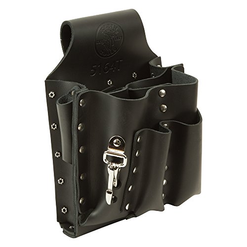 クラインツール5162tレザー8-pocket extra-capacityツールポーチ