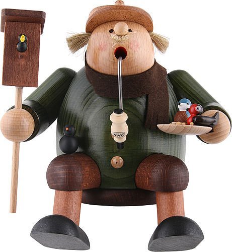【中古】【未使用・未開封品】クリスマスSmoker???「Feeding The Birds、「座っている(6.5インチ)