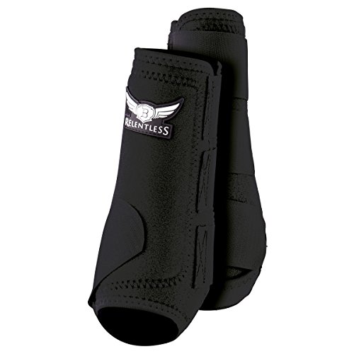 【中古】【未使用・未開封品】Pro Equine Relentless スポーツメディシンブーツ Md ブラック