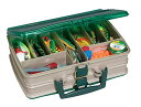 【中古】【未使用・未開封品】Plano Molding 1120-00 タックルボックス サッチェルスタイル 20コンパートメント サンドストーン/グリーン 数...