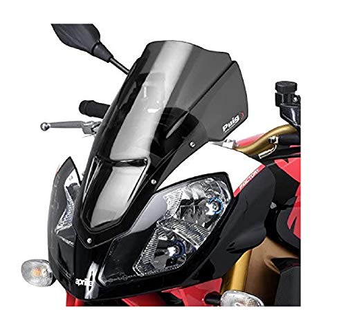 【中古】【未使用・未開封品】Puig(プーチ) レーシングスクリーン(RACING-SCREEN) ダークスモーク Aprilia TUONO 1000R 06'-10' puig-4110f