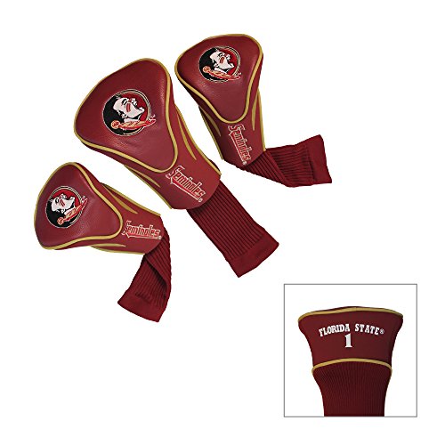 š̤ۡѡ̤ʡTeam Golf 21094 Florida State University 3 Pack Contour Fit Headcover