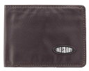 【中古】【未使用・未開封品】スリムなLサイズ折り札入れスリムウォレット、最大30枚まで収納可能、ブラウン