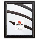 【中古】【未使用・未開封品】Craig Frames 130ASHBK 17 x 22インチ 写真フレーム 木目仕上げ 幅1インチ ブラック