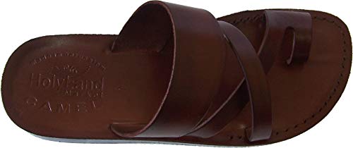 【中古】【未使用・未開封品】[Holy Land Market] ユニセックス大人/子供革聖書サンダル/ビーチサンダ..