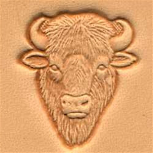 【中古】【未使用・未開封品】Tandy Leather 3D Buffalo Head Stamp 88458-00 by Tandy Leather