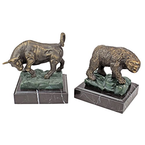 【中古】【未使用・未開封品】The Bull and Bear of Wall Street Sculptures