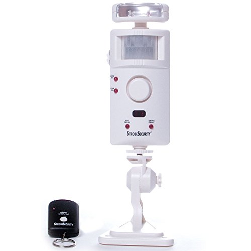 【中古】【未使用・未開封品】UniquExceptional Strobe Motion Alarm and Chime with Remote